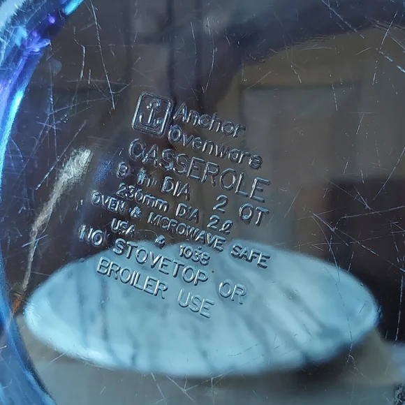 Cobalt Blue Casserole Dish - Picture 17 of 17